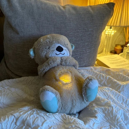 Breathing Teddy Bear with Soothing Music, Comfort Plush