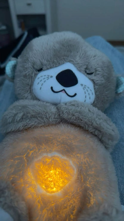 Breathing Teddy Bear with Soothing Music, Comfort Plush